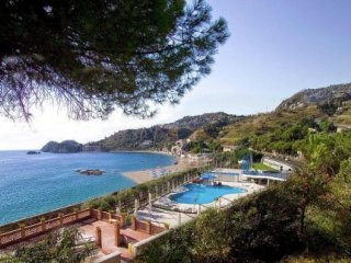 Hotel Villa Bianca  - Mazzaro - Taormina - Sicílie - Itálie, Taormina - Ubytování