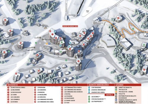 REZIDENCE LES ORRES 1650 - Lyžařské zájezdy