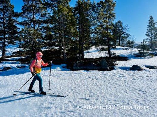 Backcountry lyžování norsko-švédským pomezím 2028 - Aktivní dovolená