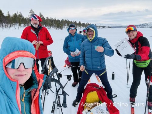 Backcountry lyžování norsko-švédským pomezím 2028 - Aktivní dovolená