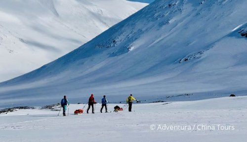 Backcountry lyžování švédským Laponskem - Aktivní dovolená