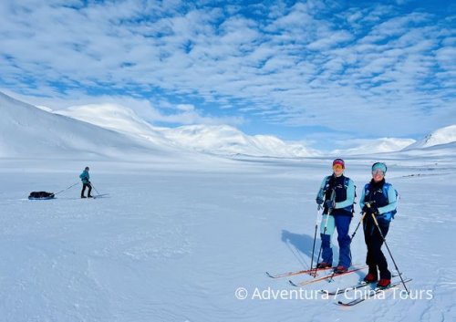 Backcountry lyžování švédským Laponskem - Aktivní dovolená