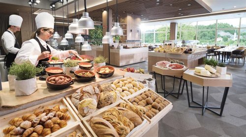 Hotel Rikli Balance - lyžařský balíček s denním přejezdem, bazény a polopenzí v ceně - Julské Alpy - Slovinsko, Bled - Pobytové zájezdy