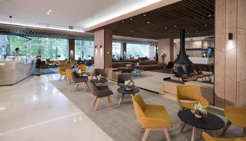 Hotel Rikli Balance - lyžařský balíček s denním přejezdem, bazény a polopenzí v ceně - Julské Alpy - Slovinsko, Bled - Pobytové zájezdy