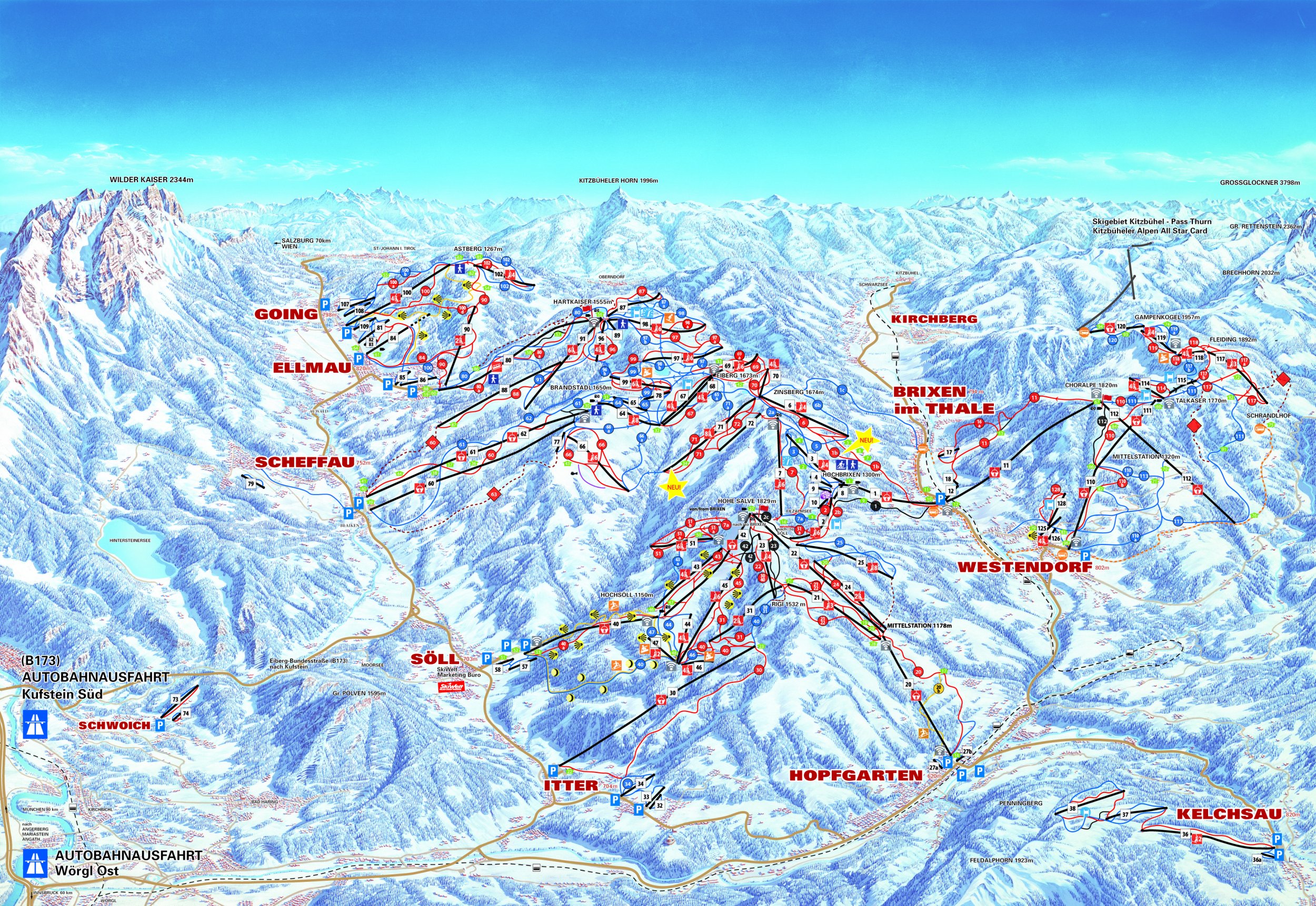 Skiwelt Wilder Kaiser - Brixental