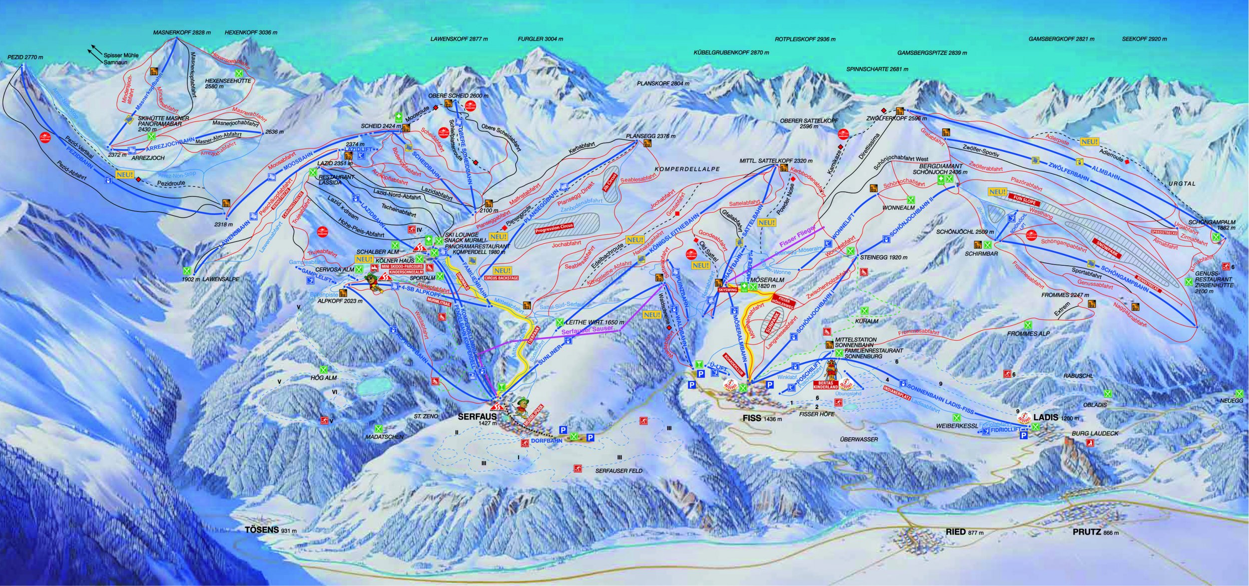 Serfaus - Fiss - Ladis