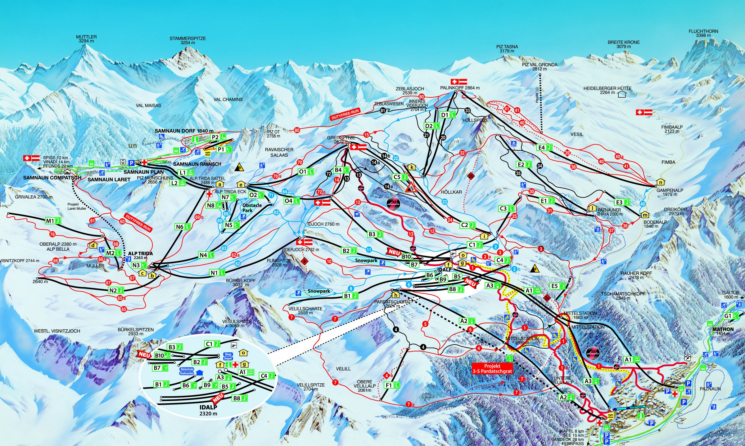 Silvretta Arena - Ischgl / Samnaun