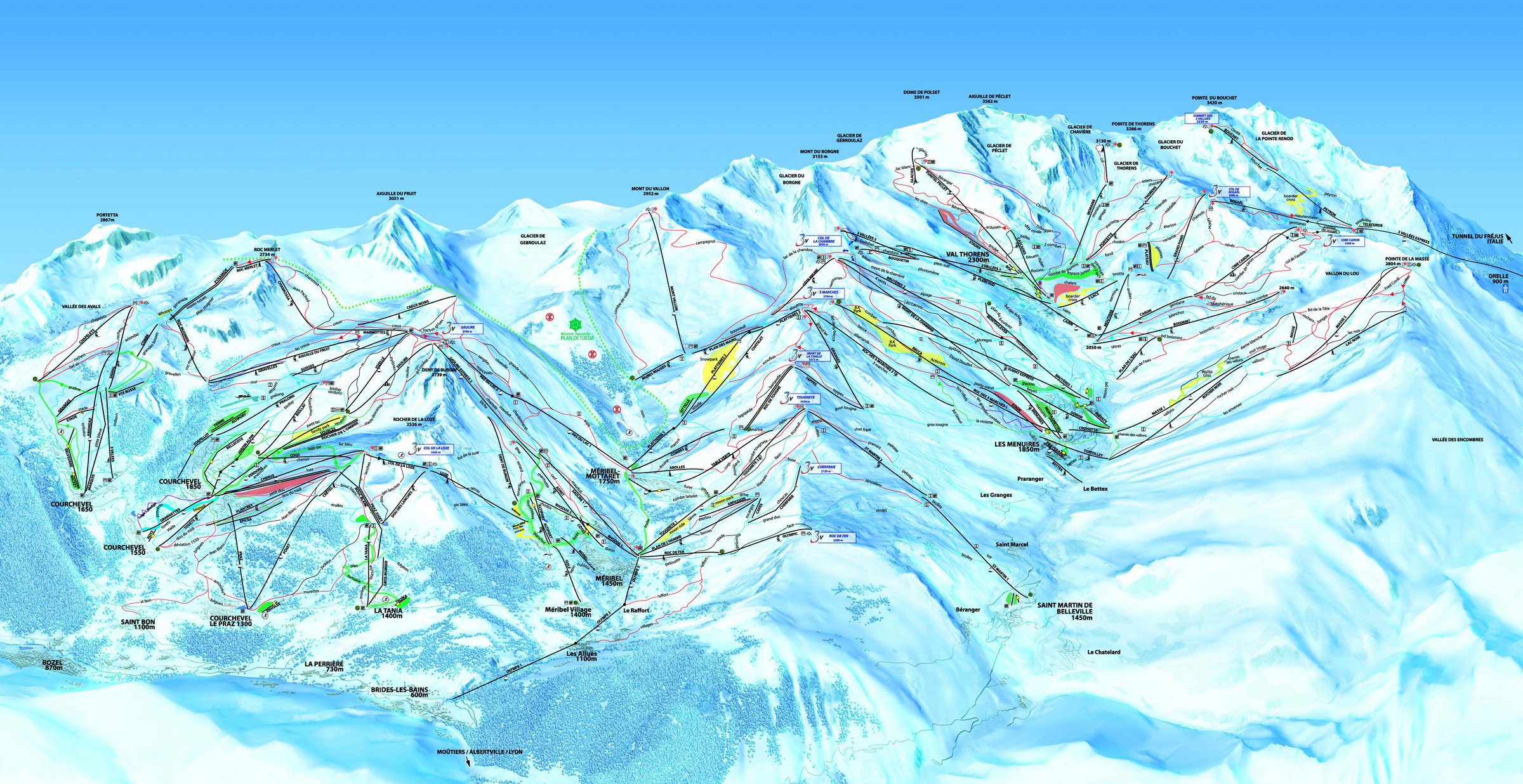Tři údolí (Trois Vallées)